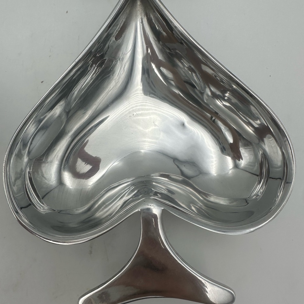International Silver Company Card Playing Suits Snack Bowls Candy Dishes 7”-8” - Picture 5 of 11